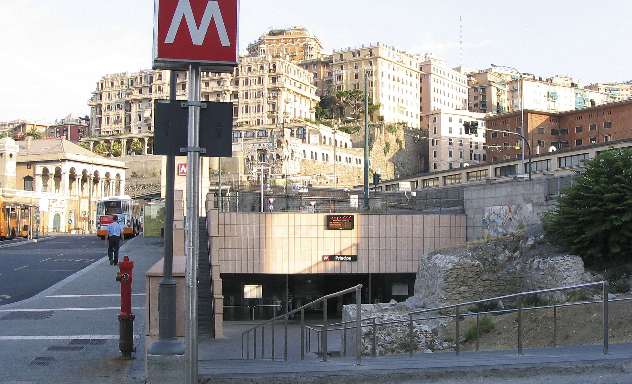 Metrogenova. Comune di Genova. Metropolitana. Opere civili e finiture per la costruzione delle stazioni di Principe, Darsena e San Giorgio